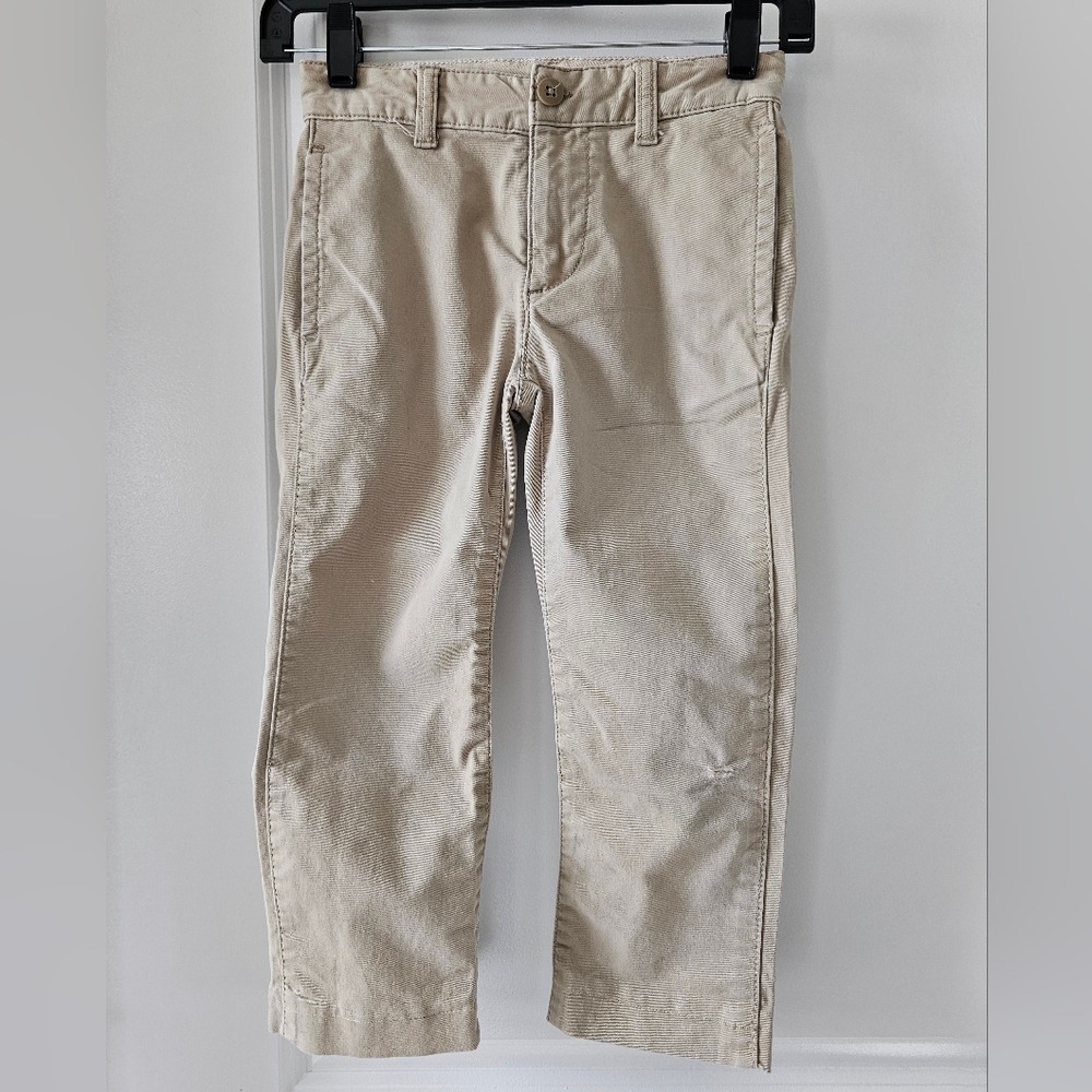 Boys GAP Kids sz6 Chino Pants Beige Casual Everyday Wear Trousers School Uniform
